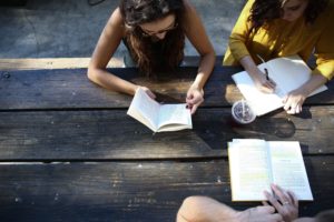 challenge and support studying with friends